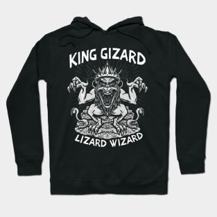 The King Gizard And Wizard Lizard Hoodie